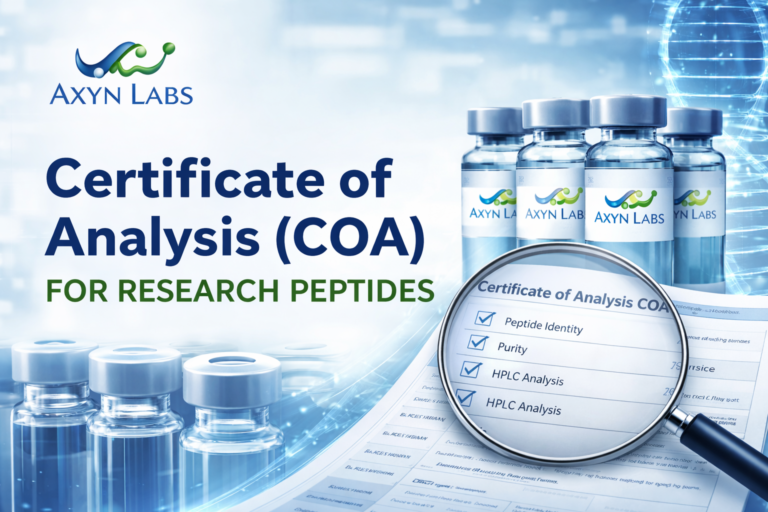 What Is a Certificate of Analysis (COA) for Research Peptides?