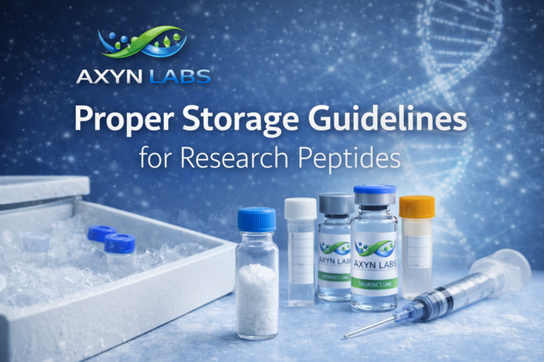 Proper Storage Guidelines for Research Peptides